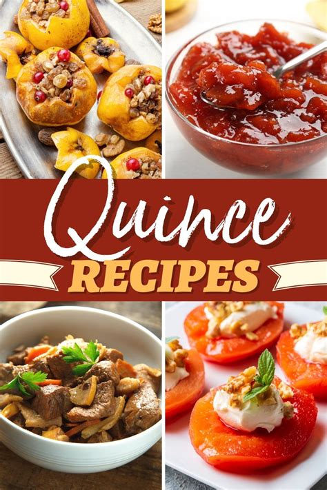 20 Easy Quince Recipes That Are Super Fruity - Insanely Good