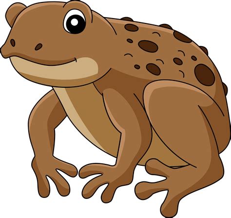 Cane Toad Frog Animal Cartoon Colored Clipart 7528241 Vector Art at Vecteezy