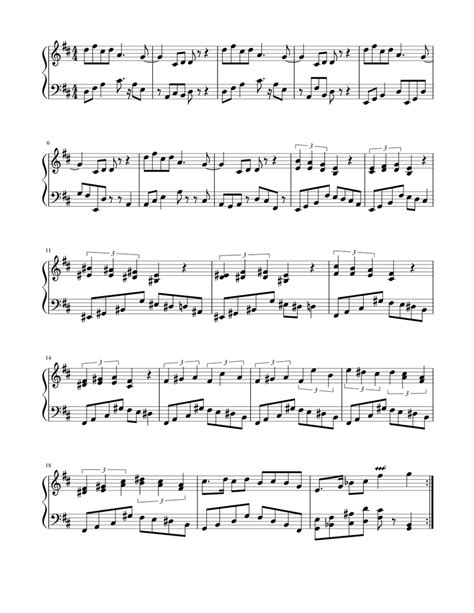 The village Sheet music for Piano (Solo) Easy | Musescore.com