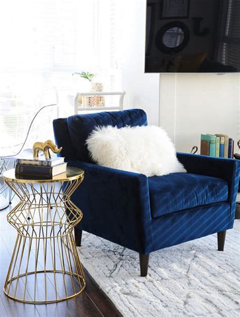 10 Beautiful Blue Accent Chairs for the Living Room