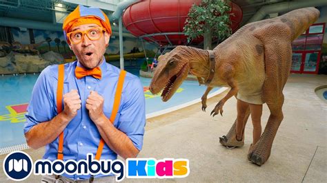 Blippi Meets A Dinosaur At The Play Park! @Blippi | Explore With Me ...