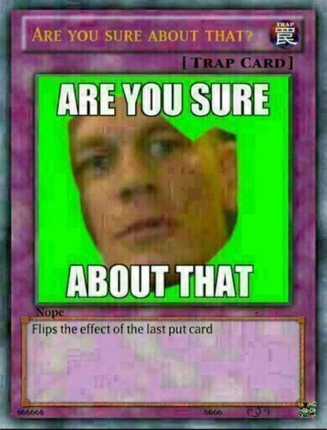 Are You Sure About That? Funny Card Meme