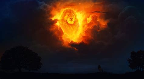 Simba, 4K, Cloud, The Lion King, Mufasa (The Lion King) HD Wallpaper