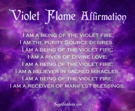 Using the Violet Flame in Meditation and Ritual for Healing - Sage ... | Energy healing reiki ...