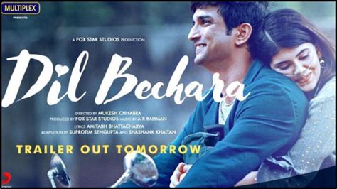 Dil Bechara Trailer: Sushant Singh Rajput’s Final Movie Will Be Doubly ...