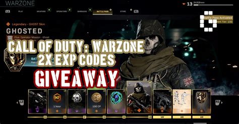 [Giveaway] Double EXP codes for Call of Duty: Warzone! - GamerBraves