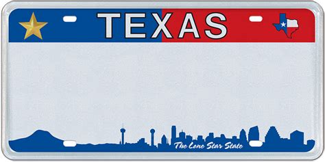 Texas Department of Motor Vehicles (TX) - DMV - License Plates