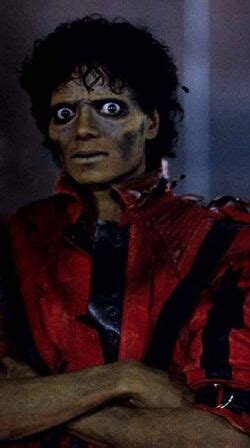 Michael Jackson Thriller Zombie Face
