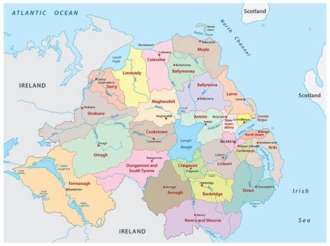 Northern Ireland Maps & Facts - World Atlas