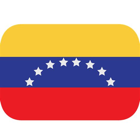 Venezuela flag - Free vector emoji on creazilla.com