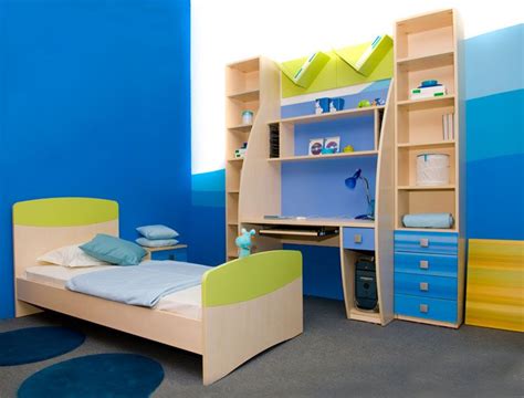 love this blue color! | Kid room decor, Kids interior room, Blue kids room