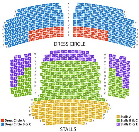 Royal Theatre Seating Plan