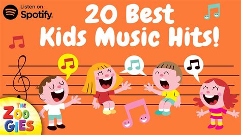 20 Best Kids Music Hits by the Zoogies - YouTube