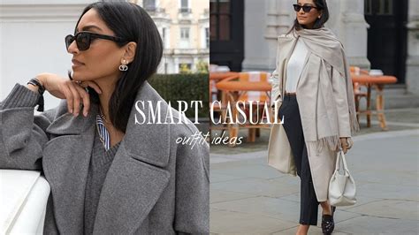 SMART CASUAL OUTFIT IDEAS | WINTER LOOKBOOK - YouTube