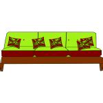 Green Sofa | Free SVG
