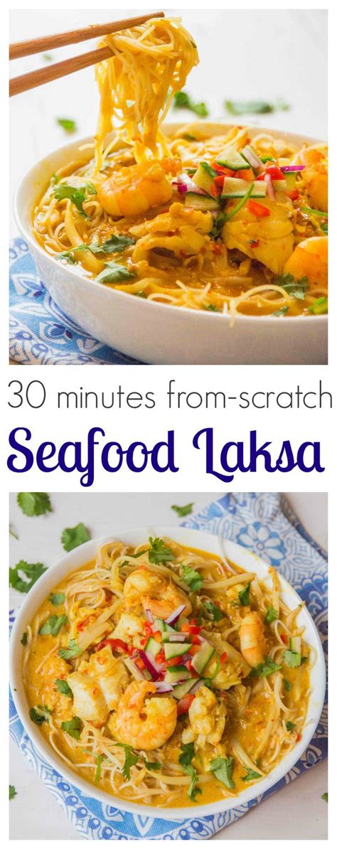 Seafood Laksa - Nicky's Kitchen Sanctuary | Recipe | Asian recipes ...