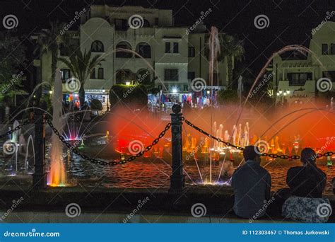 Sousse by night editorial photography. Image of colors - 112303467