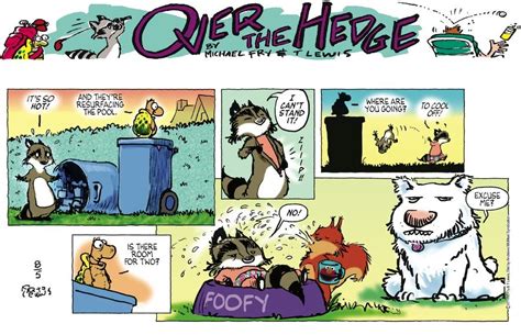 Over the Hedge by T Lewis and Michael Fry for August 05, 2018 | GoComics.com | Michael fried ...