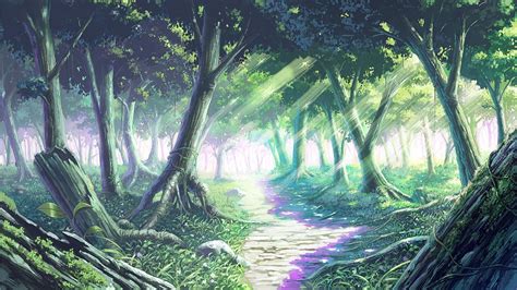 Anime Night Scenery Wallpaper posted by John Cunningham