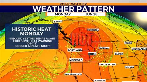 TIMELINE: One year later, see how the deadly heat dome happened in the Pacific Northwest