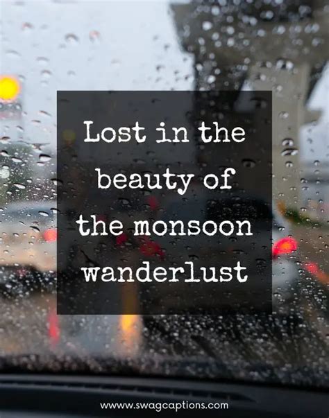 250+ Monsoon Captions And Quotes For Your Instagram Feed