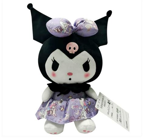 Sanrio Kuromi devil mini cute doll charm plush toy | Etsy