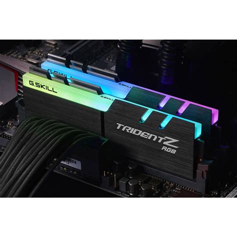 G.Skill PC RAM kit TridentZ RGB F4-3200C14D-16GTZR 16 GB 2 x 8 GB DDR4 RAM 3200 MHz CL14-14-14 ...