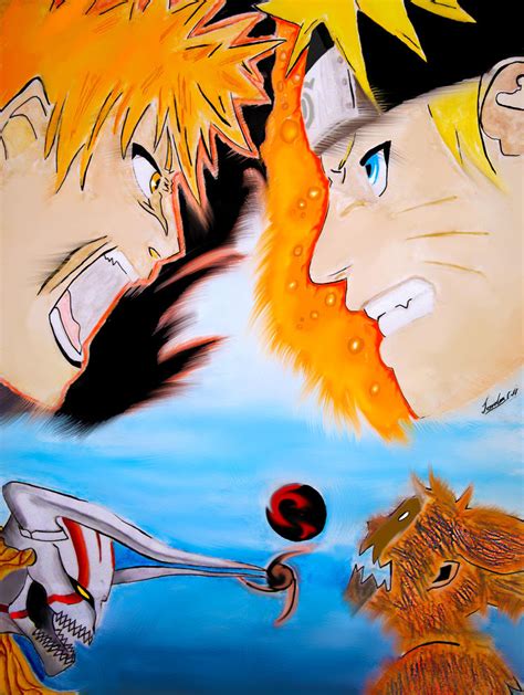 Ichigo Vs Naruto Digital Remaster by wraithern on DeviantArt