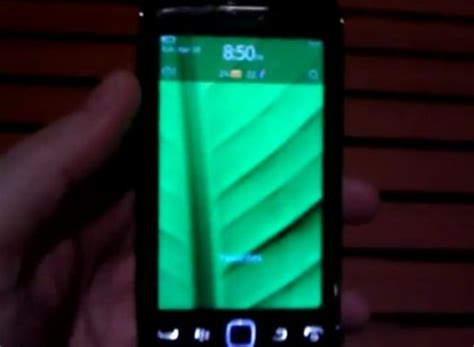 BlackBerry Touch Leaks Out on Video