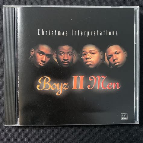 CD Boyz II Men 'Christmas Interpretations' (1993) Let It Snow! Share Love! - Christmas CDs