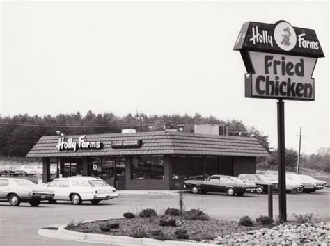 Holly Farms Fried Chicken restaurants | Faux greenery outdoor, Vintage ...