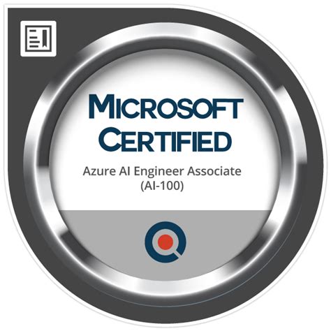 Microsoft Certified: Azure AI Engineer Associate (AI-100) - Credly