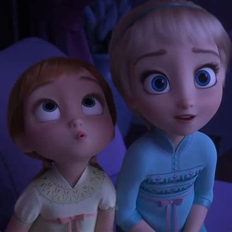 💙 🇲🇨Frozen Indonesia Fans🇲🇨 💙 on Instagram: "Cute little Elsa and little Anna #elsa #anna # ...