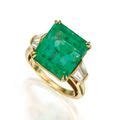 Platinum, 18 Karat Gold, Emerald and Diamond Necklace, Harry Winston - Alain.R.Truong