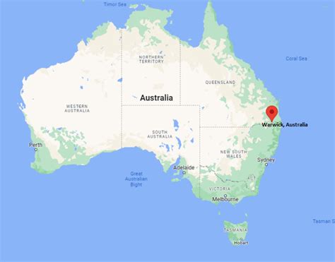 Where is Warwick, Australia? | Where is Warwick Located in Australia Map