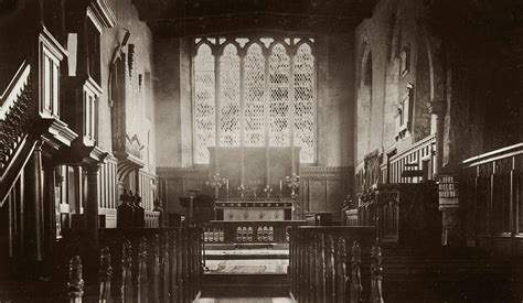 Old Photo Of An Altar Inside A Church · Free Stock Photo