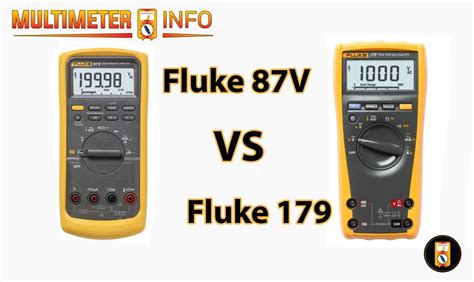 Fluke 87V VS 179 Multimeter: Which one is Better?