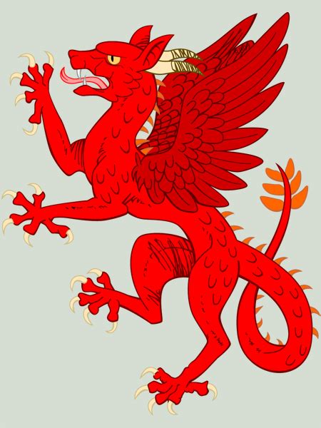 DRAGONS IN HERALDRY