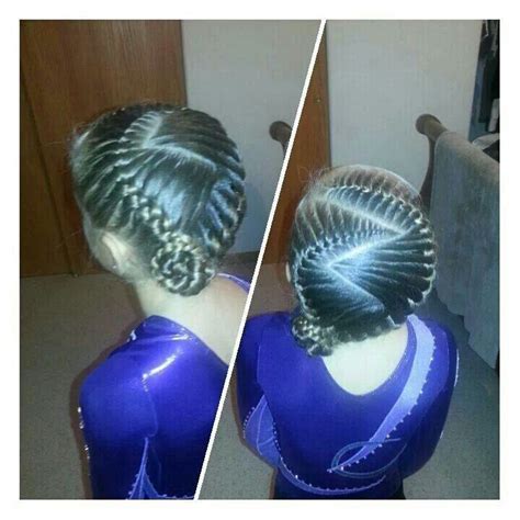 Pin by Nat Suz on Hair | Gymnastics hair, Competition hair, Hair styles