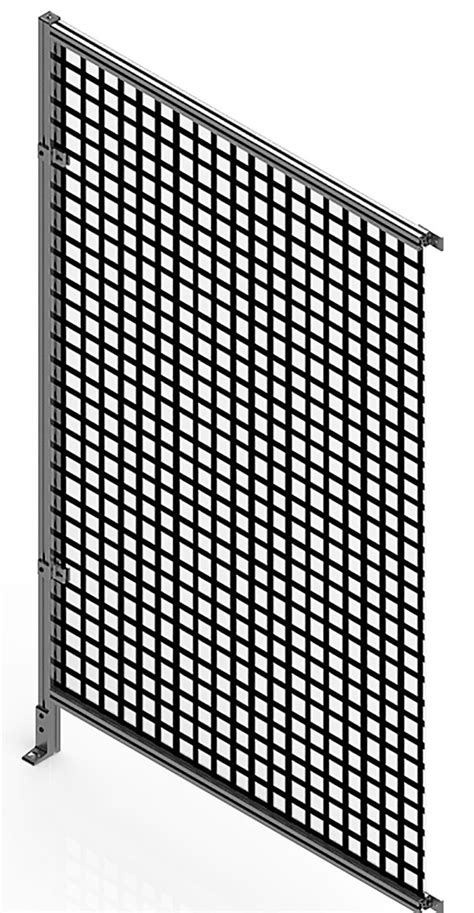 ECO-BW-60 60" BLACK WIRE MESH GUARDING PANEL