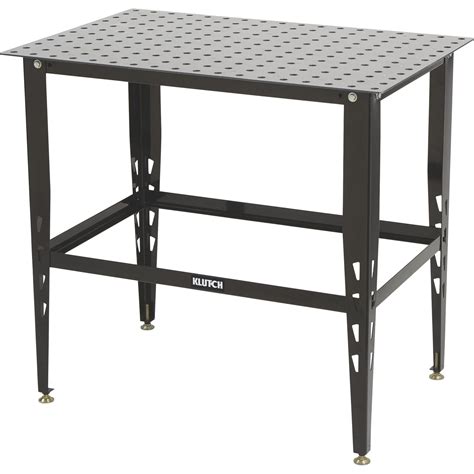 Klutch Steel Welding Table with Tool Kit 36in.L x 24in.W x 33 1/4in.H ...