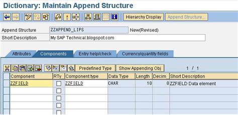 mySAP Technical: Append SAP standard table