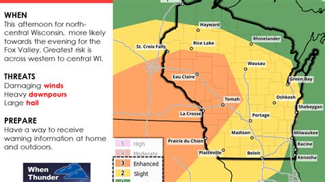 Wisconsin weather: Severe storms with damaging winds possible Monday