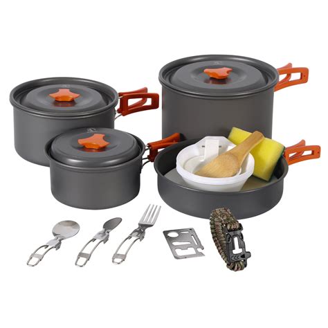 Top 10 Compact Camping Cookware Set - 4U Life