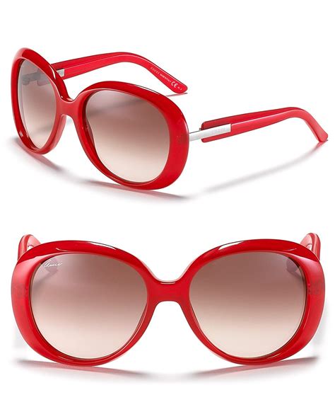 Red Oversized Sunglasses - TopSunglasses.net