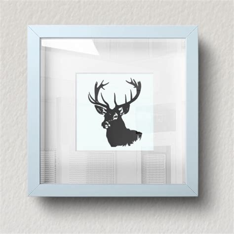 Wild Buck Silhouette SVG File for Cricut, Silhouette, and Laser Machines