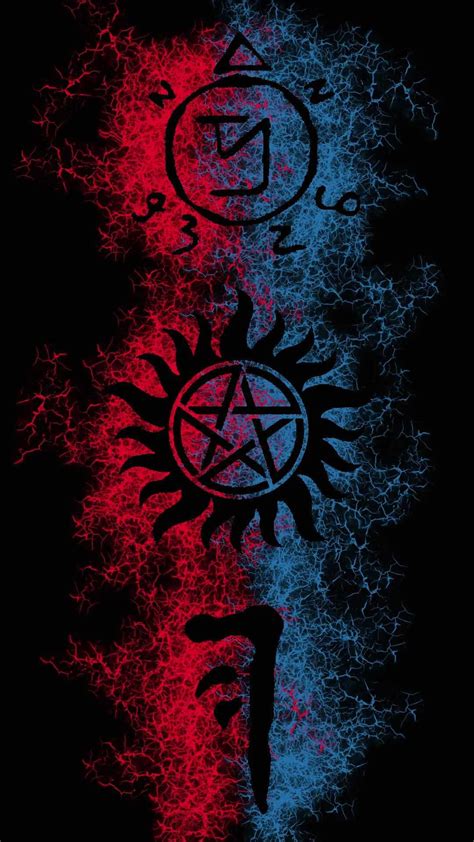 Supernatural Symbol Wallpaper