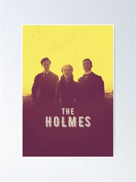 "The Holmes - Poster Artwork- Sherlock Mycraft Enola Netflix Movie ...