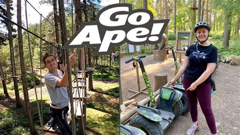 Go Ape Cannock Vlog June 2021 - Treetop Challenge & Forest Segway ...