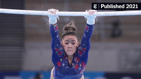 Here's Why Gymnasts Use Chalk and Grips on the Uneven Bars - The New York Times